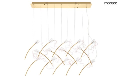 Lampa wisząca 230 cm / 100 cm TULIPPE 14 LINE złota