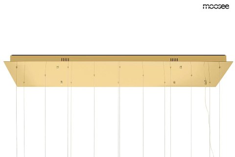 Lampa wisząca 230 cm / 100 cm TULIPPE 14 LINE złota