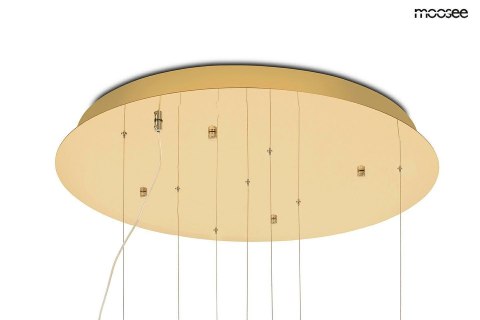 Lampa wisząca 230 cm TULIPPE 7 DISC złota
