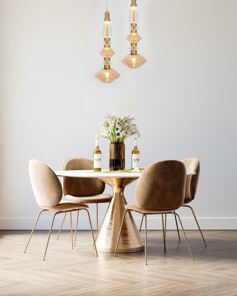 Lampa wisząca VASO złota