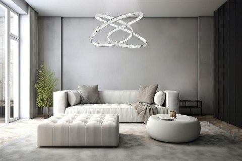 Lampa wisząca WAVE 130 chrom