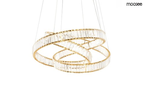 Lampa wisząca WAVE 80 złota