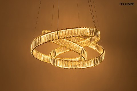 Lampa wisząca WAVE 80 złota