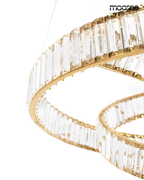 Lampa wisząca WAVE 80 złota