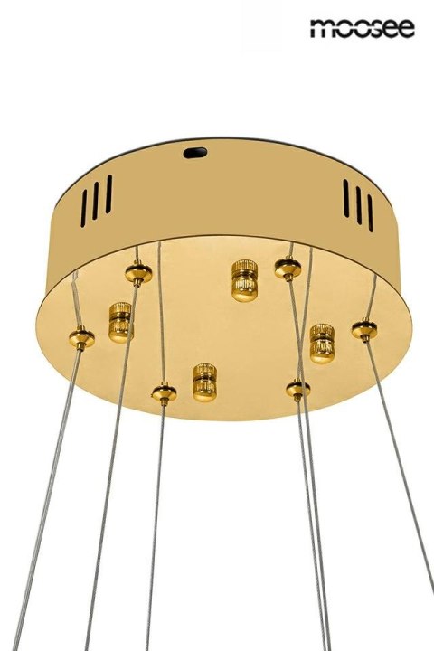 Lampa wisząca WAVE 80 złota