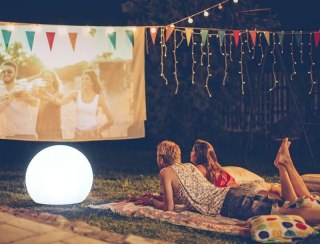 NEW GARDEN lampa ogrodowa BULY 60 biała - kabel