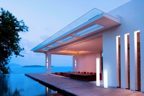 NEW GARDEN lampa ogrodowa FITY 100 biała - kabel