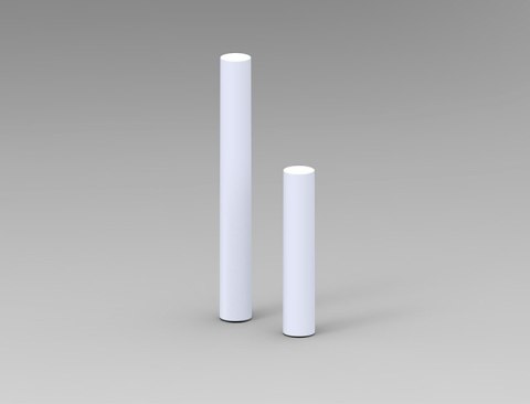 NEW GARDEN lampa ogrodowa FITY 100 biała - kabel