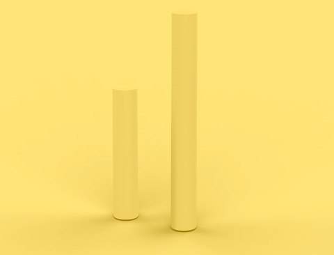 NEW GARDEN lampa ogrodowa FITY 100 biała - kabel