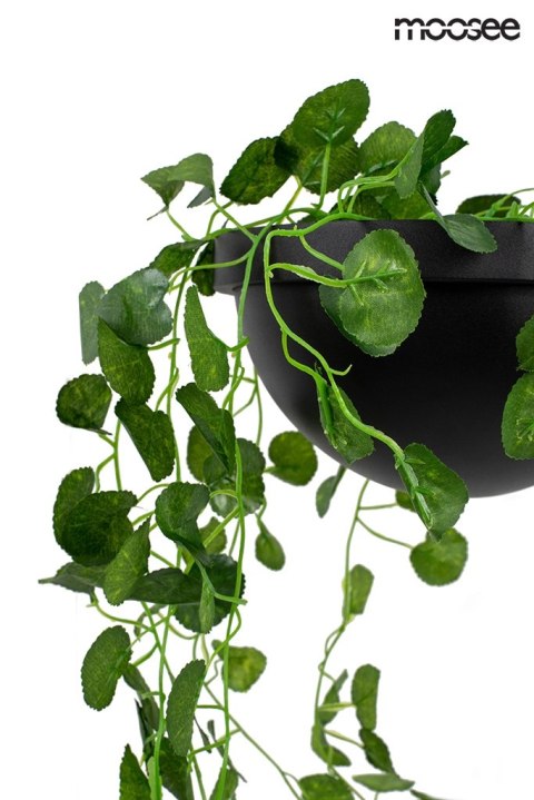 Lampa ścienna, kinkiet PLANT WALL czarna, rośliny, bluszcz