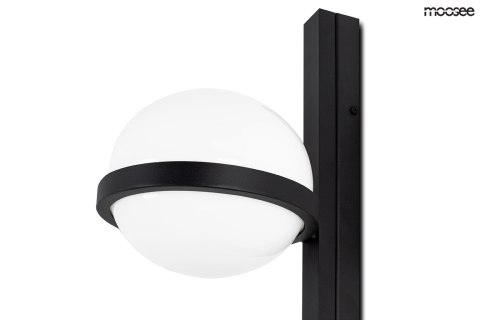 Lampa ścienna, kinkiet PLANT WALL czarna, rośliny, bluszcz