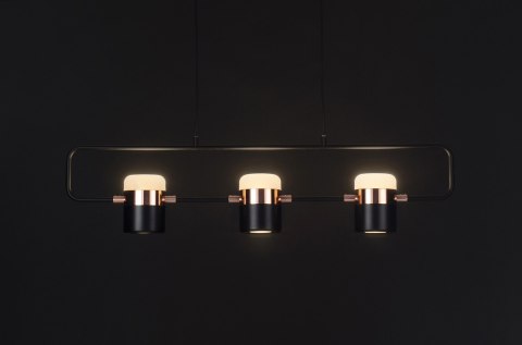 Lampa wisząca BLINK 3 czarna