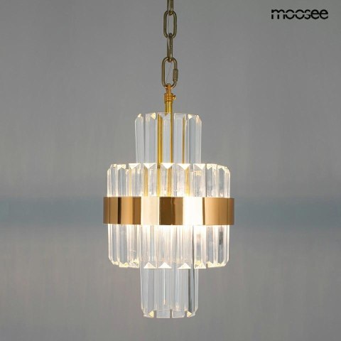 Lampa wisząca IMPERO złota