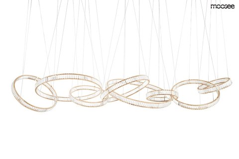 Lampa wisząca LIBERTY LINE 8 złota