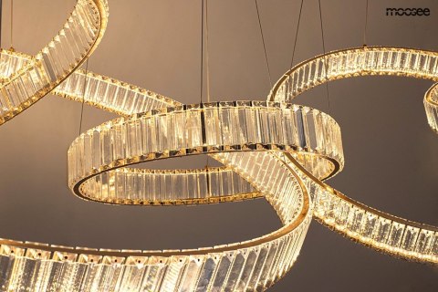 Lampa wisząca LIBERTY LINE 8 złota