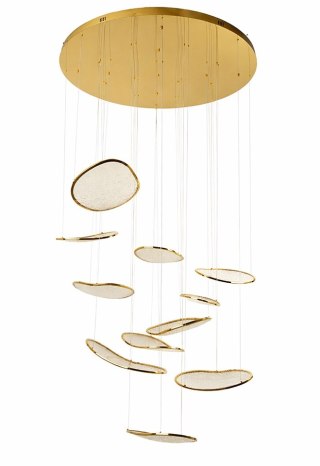 Lampa wisząca MEDUSA 400 cm złota