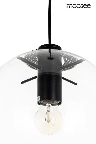 Lampa wisząca SANDRA 30 czarna