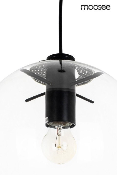 Lampa wisząca SANDRA 30 czarna