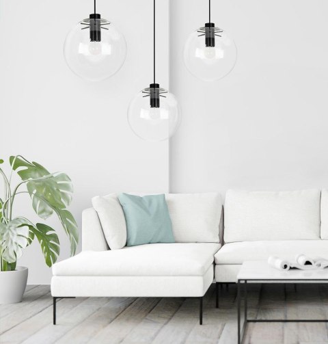 Lampa wisząca SANDRA 30 czarna