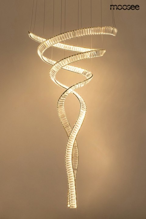 Lampa wisząca WAVE CORDON 2B chrom