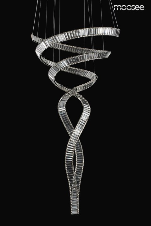 Lampa wisząca WAVE CORDON 2B chrom