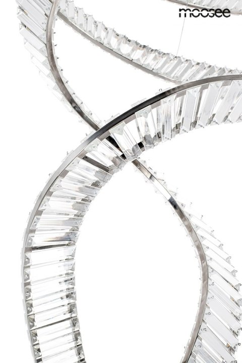 Lampa wisząca WAVE CORDON 2B chrom