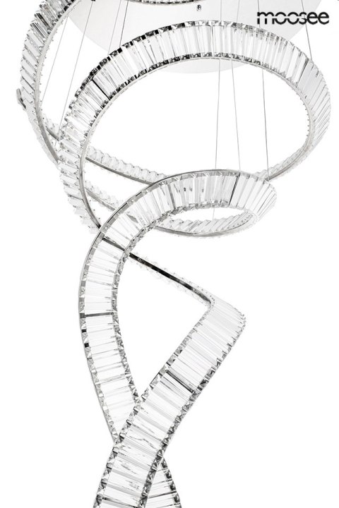 Lampa wisząca WAVE CORDON 2B chrom