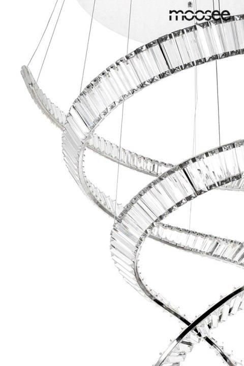 Lampa wisząca WAVE CORDON 2B chrom