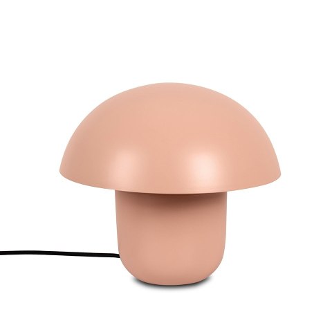 Lampa stołowa MUSHROOM 27 cm brzoskwiniowa, grzybek