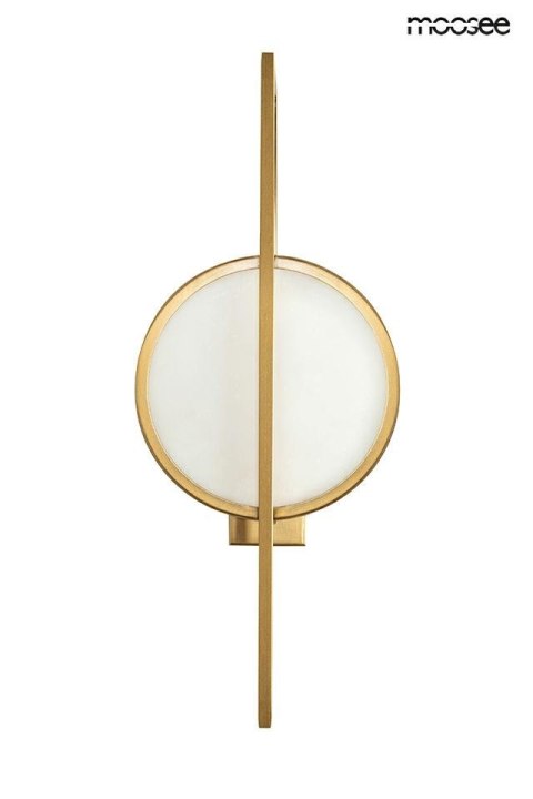 Lampa ścienna TROYA złota