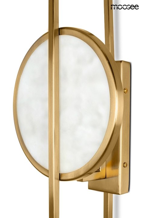 Lampa ścienna TROYA złota