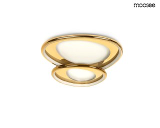 Lampa sufitowa / plafon CELL 2 złota