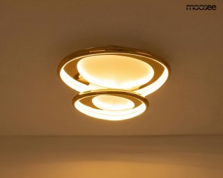Lampa sufitowa / plafon CELL 2 złota