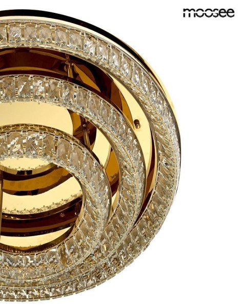 Lampa sufitowa / plafon SAVOY 3 złota