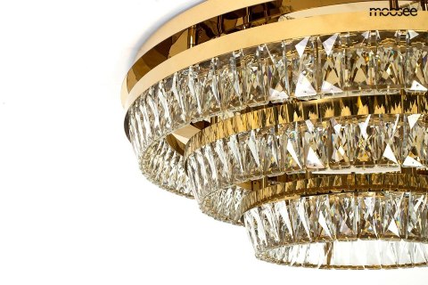 Lampa sufitowa / plafon SAVOY 3 złota