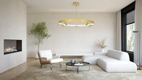 Lampa wisząca CIRCLE SPOT 98 GOLD złota