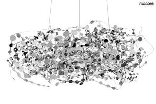 Lampa wisząca MONETE 80 chrom