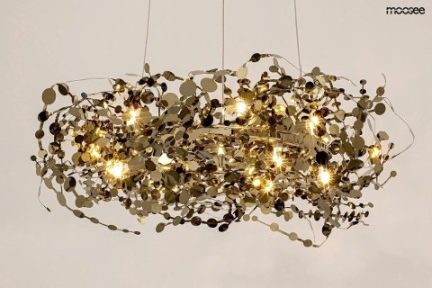Lampa wisząca MONETE 80 chrom