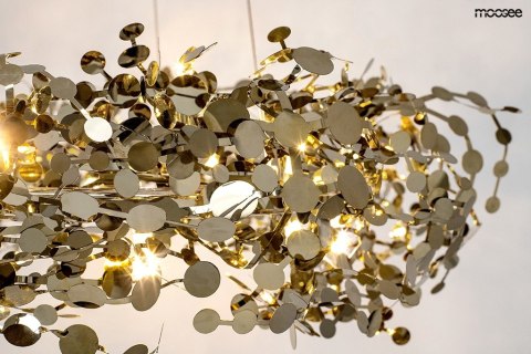 Lampa wisząca MONETE 80 chrom