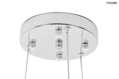 Lampa wisząca MONETE 80 chrom
