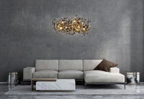 Lampa wisząca MONETE 80 chrom