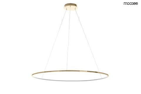Lampa wisząca RING SLIM 120 złota