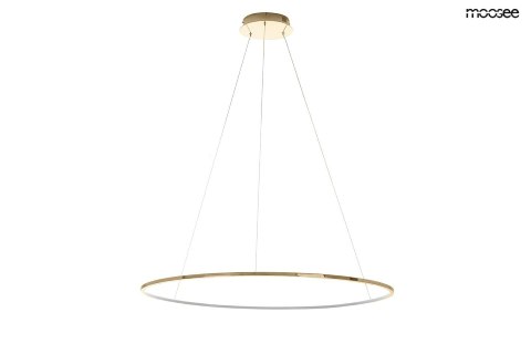Lampa wisząca RING SLIM 80 złota