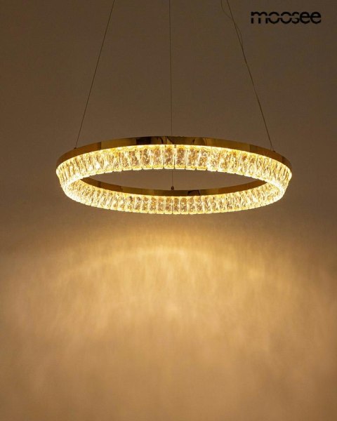 Lampa wisząca SAVOY 80 złota