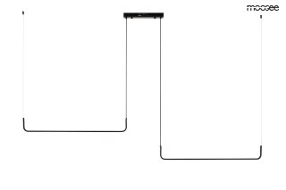 Lampa wisząca SHAPE DUO 120 czarna