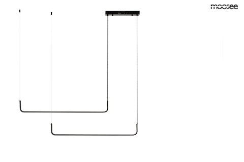 Lampa wisząca SHAPE DUO 120 czarna