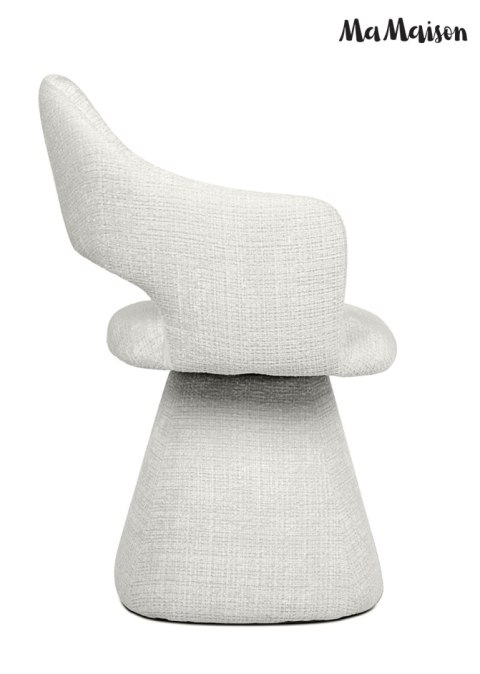 MaMaison krzesło obrotowe VERONA białe