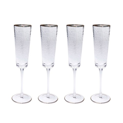 KARE komplet 4 kieliszków do szampana HOMMAGE 165ml