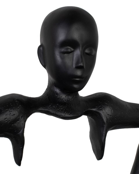 Lampa podłogowa HUMAN HOUDINI czarna, nowoczesna