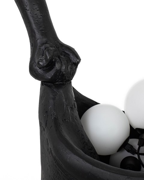 Lampa podłogowa HUMAN HOUDINI czarna, nowoczesna